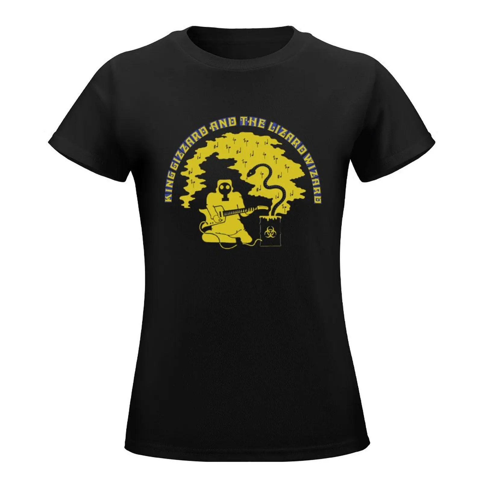 King Gizzard And the Lizard Wizard Flying Microtonal Banana T-Shirt customizeds anime clothes Blouse Women clothing