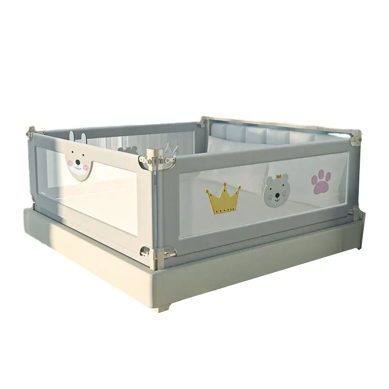 Garde-corps de sécurité pour lit king size, 200cm, 1 pièce, barrière de protection anti-chute pour enfants (78.7 pouces)