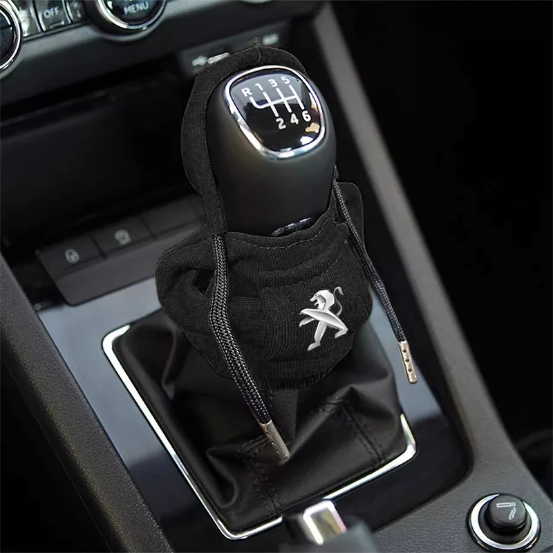 Car Gear Lever Hood Small Sweater Decoration Gear Lever Hoodie Car Accessories For Peugeot 308 206 207 407 607 108 208 301 308