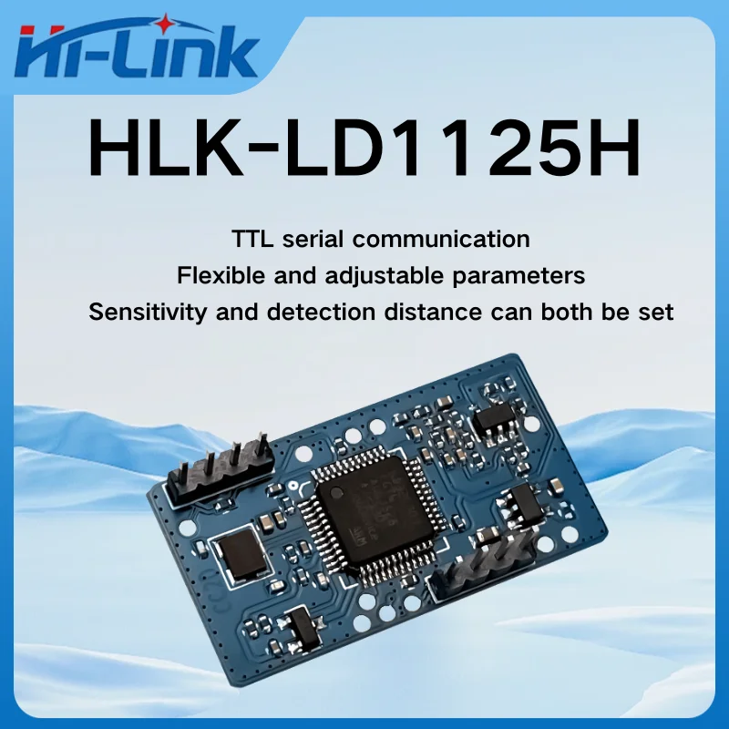

Hi-Link Lot Высокоточный радарный модуль бытовой электроники с сильным проникновением HLK-LD1125H 24G