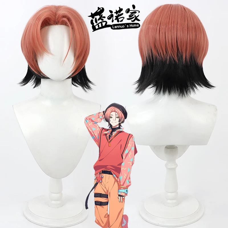Game 18trip Chihiro Natsuyaki Cos Cosplay Wig Halloween Carnival Party Prop Synthetic Hair Heat Resistant Fiber + Wig Cap