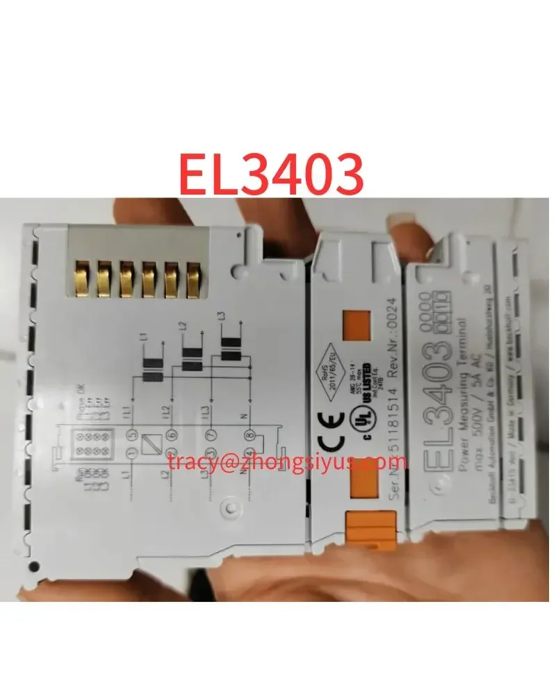 

New Module EL3403 Functional testing is intact