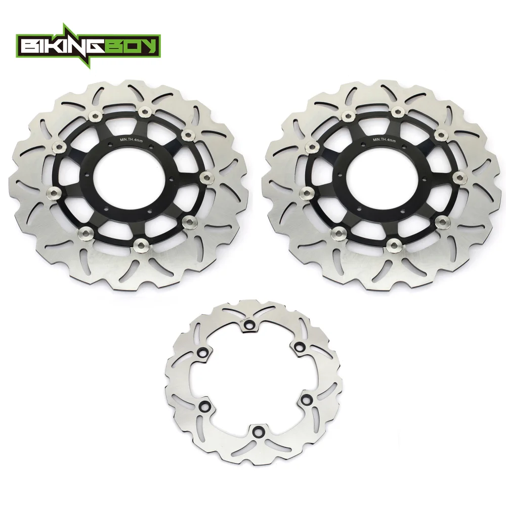 BIKINGBOY Front Rear Brake Discs Disks Rotors CB 1300 SF SuperFour F F3 03 04 05 06 CB1300 S Super Bol-Dor 05-14 CB 1284 03-08