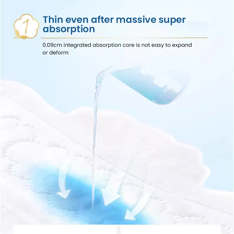 위스퍼 순면 표면 생리대 데이용 패드 미니 무향 초박형 통기성 180mm 12개입