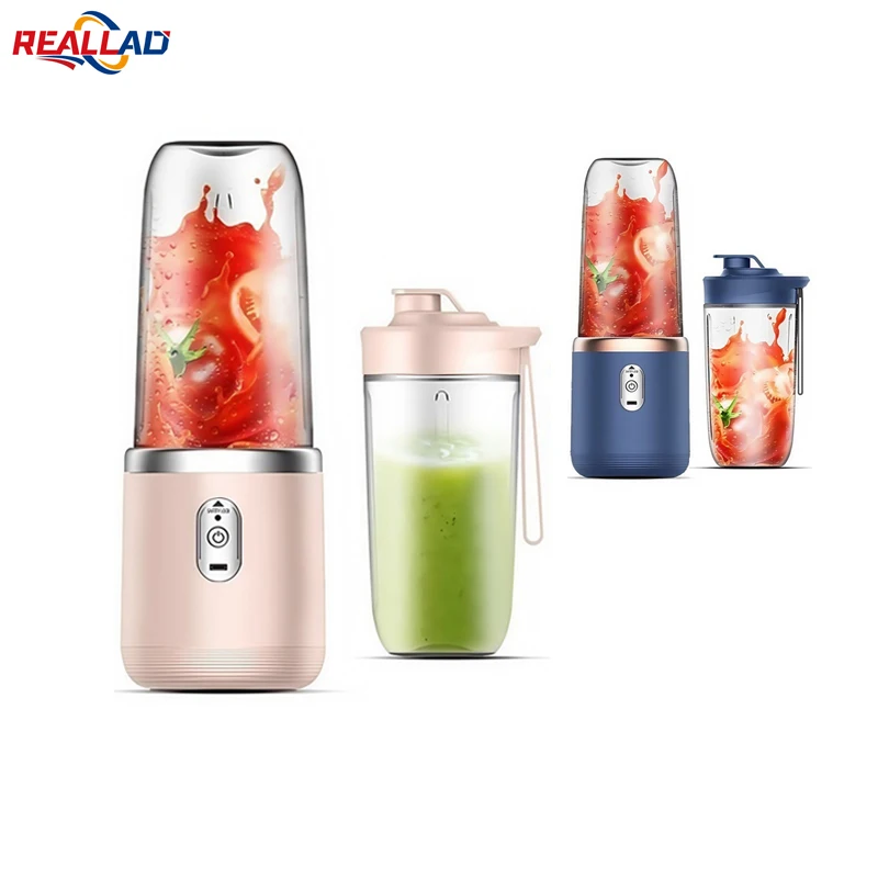 1 قطعة عصارات كهربائية محمولة كوب عصير رياضي متعدد الوظائف الفاكهة الخضار خلاطات الطعام ميلك شيك جعل الخلاط قابلة للشحن