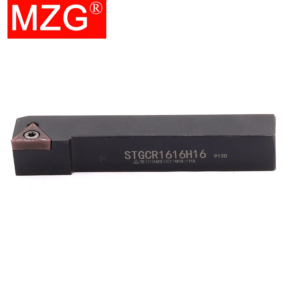 MZG STGCR1010H11 STGCR1212H11 STGCR1616H11 STGCR1616H16 STGCR2020K11 STGCR2020K16 STGCR2525 STGCR TCMT TCGT Insert Turning Tool