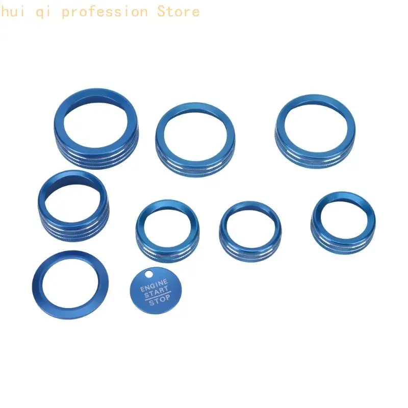 Blaues Metall-Akzentset für Armaturenbrett-Bedienung für Pickup-Kabine H8WE 2021–2024 – Detail 6