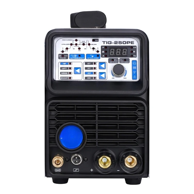 

TIG-250PE TIG Aluminum Welding Machine HF/LIFT TIG/Pulse/MMA/AC DC Multi-Function Welder