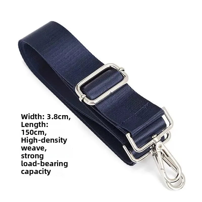 alca-de-ombro-transversal-em-lona-nylon-preta-para-mochila-masculina-com-fivela-fixa-alca-para-pasta-acessorio-de-moda-para