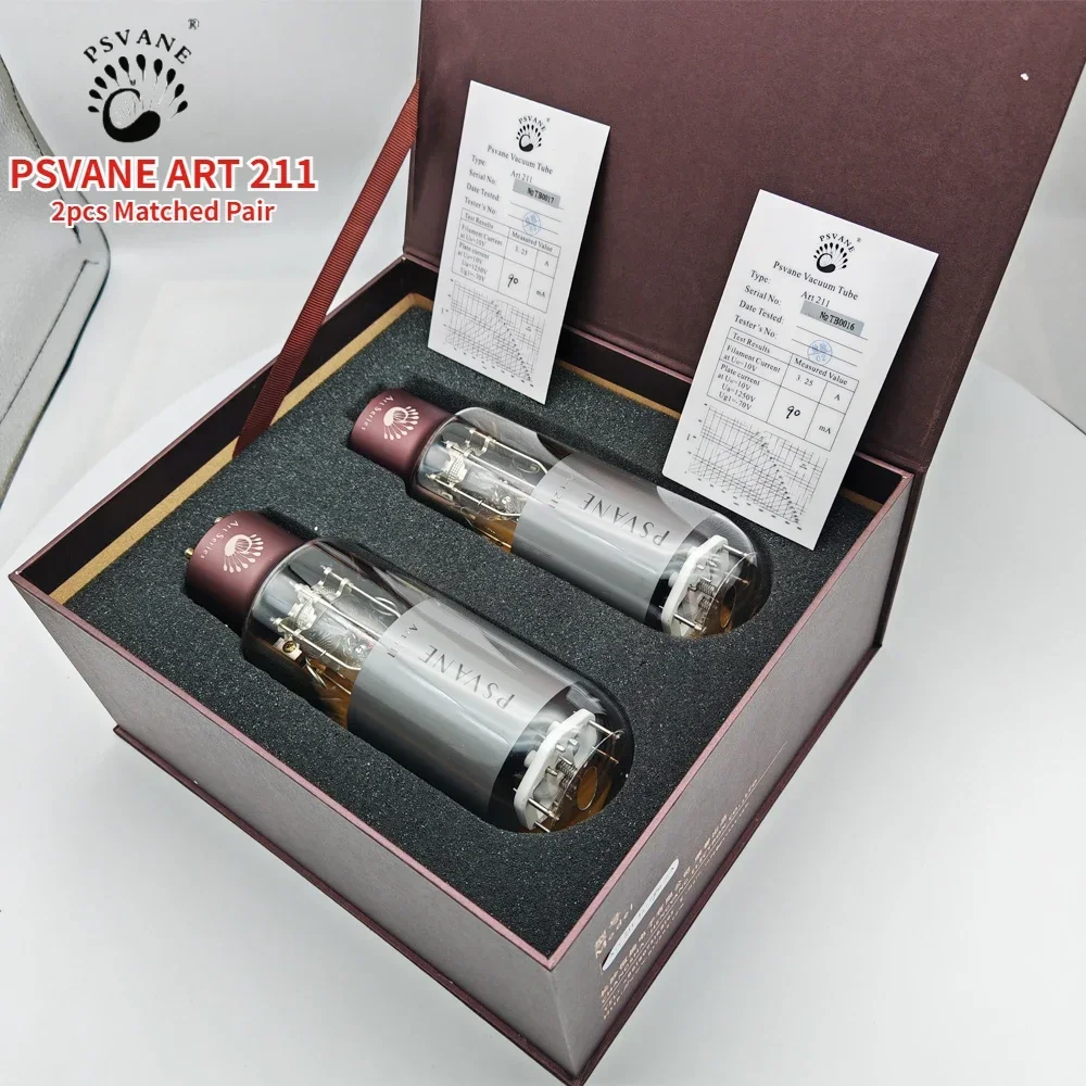 PSVANE ART 211 Vacuum Tube | Drop-in for WE211/211-DG/211-TII | Carbon-Anode·High-Temp Stable·Rich Vocal Tube Amplifier