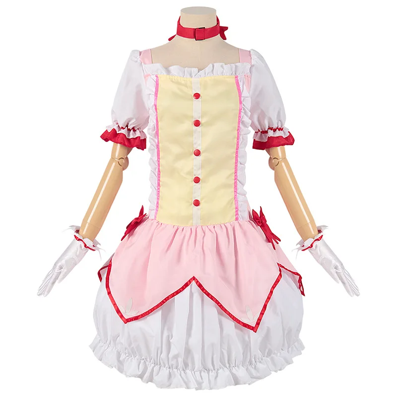 القوس السهم ماجيكا كانام فستان شعر مستعار كانام مادوكا ملابس ل كوميك كون تأثيري أنيمي فتاة سحرية كانام مادوكا تأثيري حلي #4