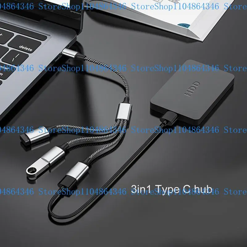 5ASD USB C Splitter Hub