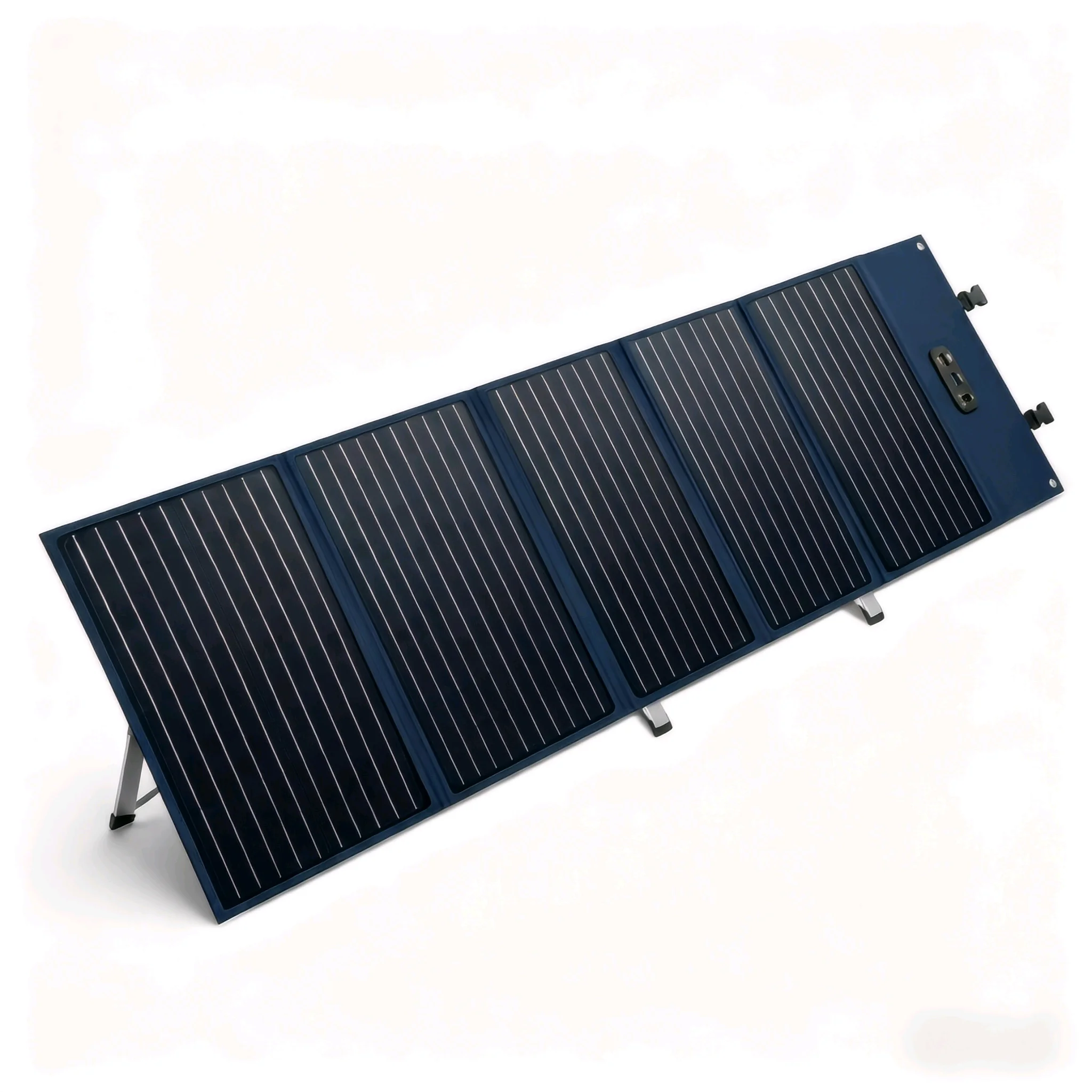 

120W Portable 4-Fold Solar Panel, High Efficiency Waterproof Foldable Charger for Outdoor Camping RV 5V 12V Devices