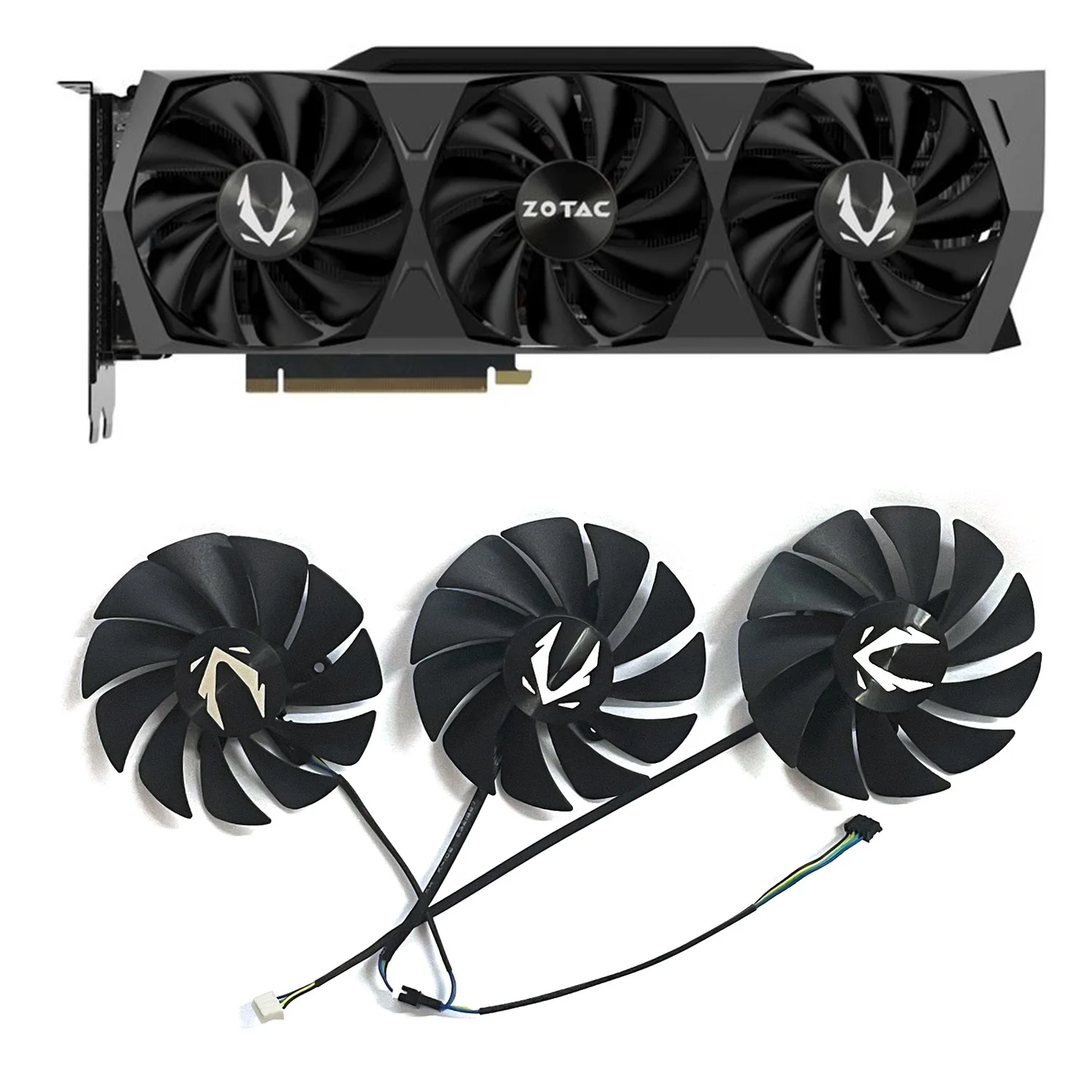 88mm GA92S2U RTX3070 RTX3080 GPU FAN For Zotac RTX 3070 3080 Ti 3090 Amp Holo GPU Cooler Replacement