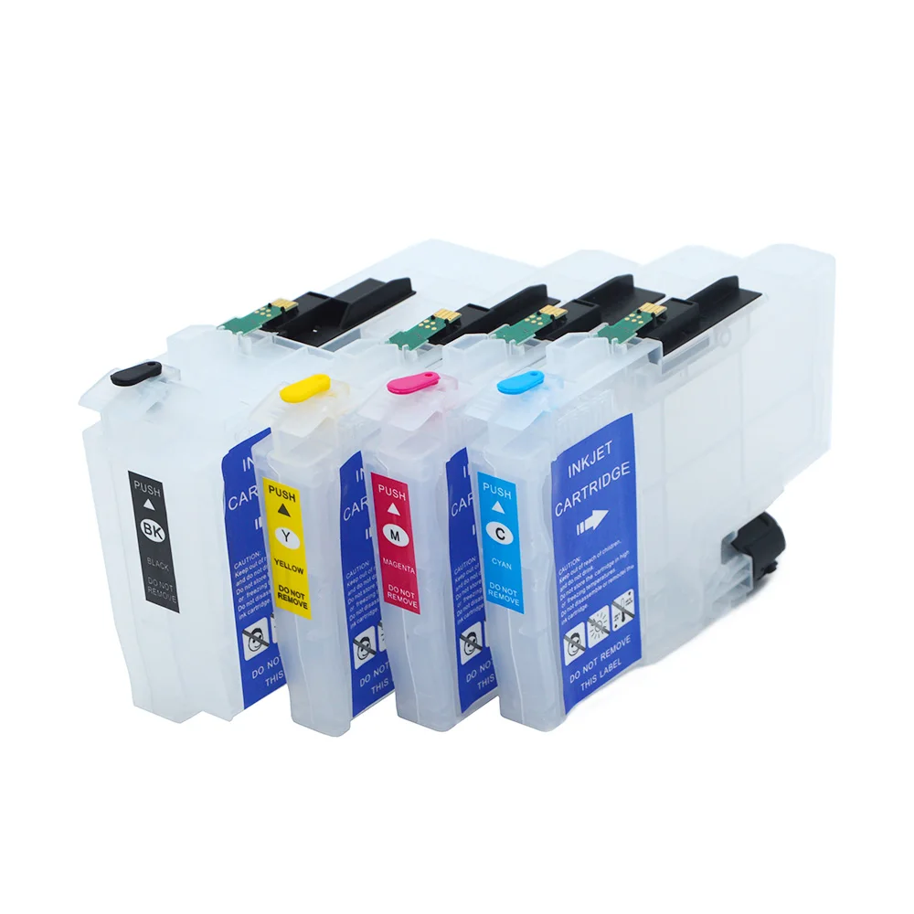 4Color/Set LC426 Refill Ink Cartridge with Chip for Brother MFC-J4335 MFC-J4340 MFC-J4535 MFC-J4540 J4335 J4340 J4535 J4540