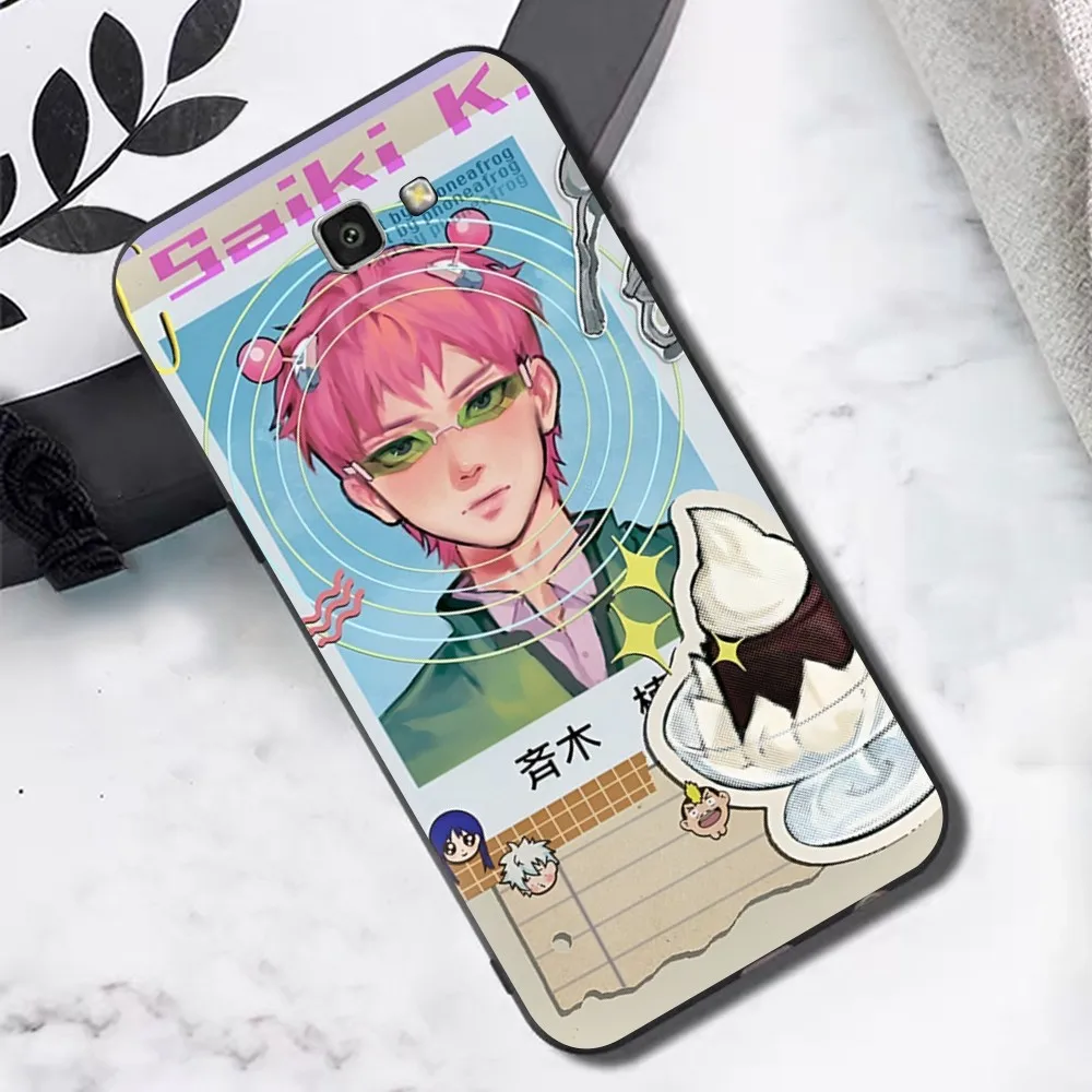 2025 Cute Kitty Boy Saiki Kusuo Phone Case For Samsung S 9 10 20 21 22 23 30 23 24 Plus Lite Ultra FE S10lite Fundas