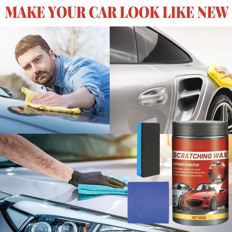 Car Paint Scratch Repair Cleaning Essence Seamless Scratch Repair Agent Safe And Easy To Use Polisher For Cars