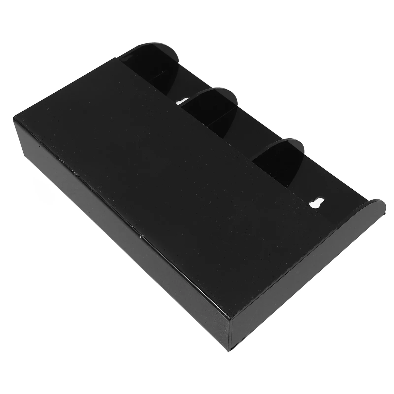 Wall Mount Remote Holder Sturdy Acrylic Remote Storage Box Organizer for Living Room and Office Mount Pen Holder