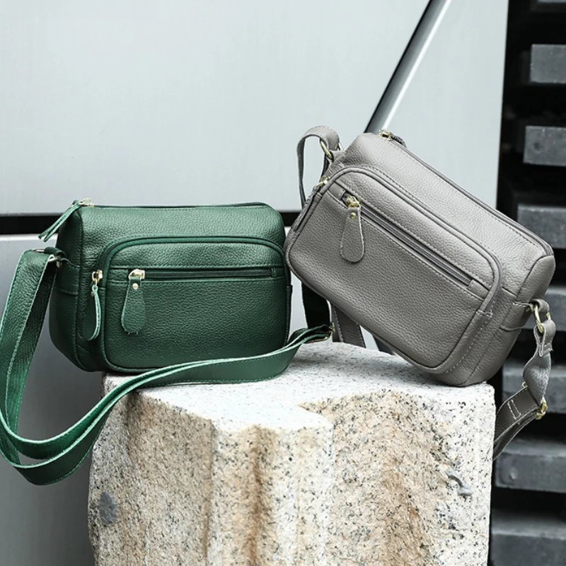 

Женская сумка через плечо из натуральной кожи под мышками — легкая универсальная мини-кошелек, разноцветная для работы, офиса, вечеринки и путешествий