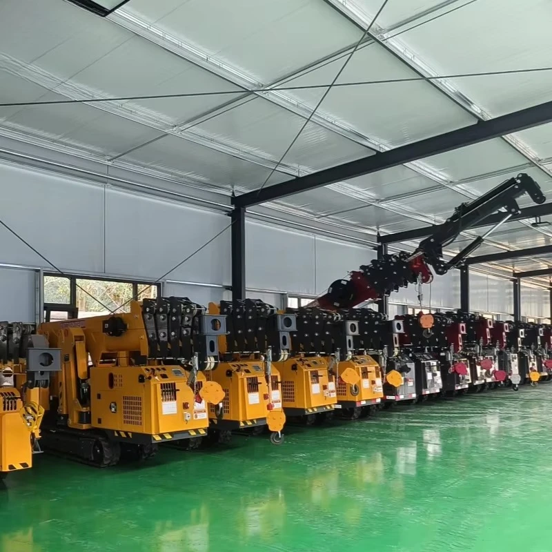 سلسلة الرافعات الزاحفة لرفع العنكبوت 3T-12T لا مثيل لها، للتطبيقات المتخصصة في أقطاع الاتصالات والطاقة والإنفطارية #6