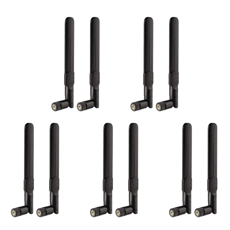 4G LTE Antenna 8Dbi SMA Plug Antenna (10 Pieces) Compatible 4G LTE Router Gateway Home Telephone Hotspot Modem Router