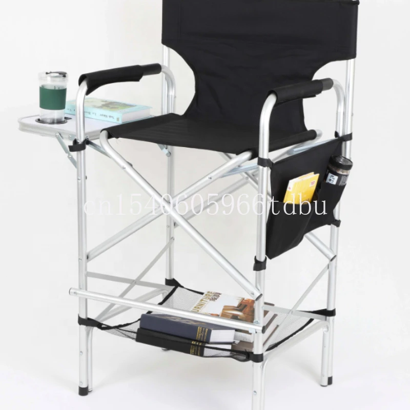 Folding Portable Upgraded Director Makeup Artist Chair