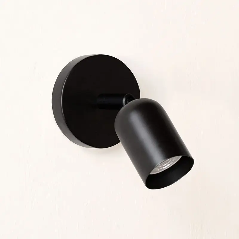 Nordic Macaron Wall Lamp Minimalist Room Decorative LED Sconces Bedroom Bedside Study Entryway Aisle Rotatable Indoor Decorative