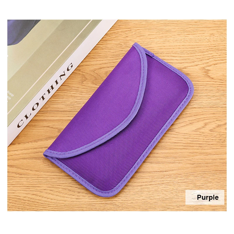 RFID Anti-magnetic Bag For Mobile Phone Rest Bag Double Layer High Quality Anti-radiation Anti-signal Shielding Storage Bags