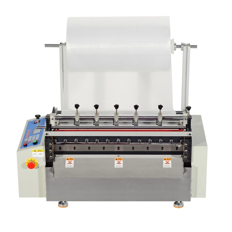 

Non Woven Fabric PVC Roll to Sheet Paper Cutting Machine Roll to Sheet Cutter for PU Leather Nickel Foil PE Membrane