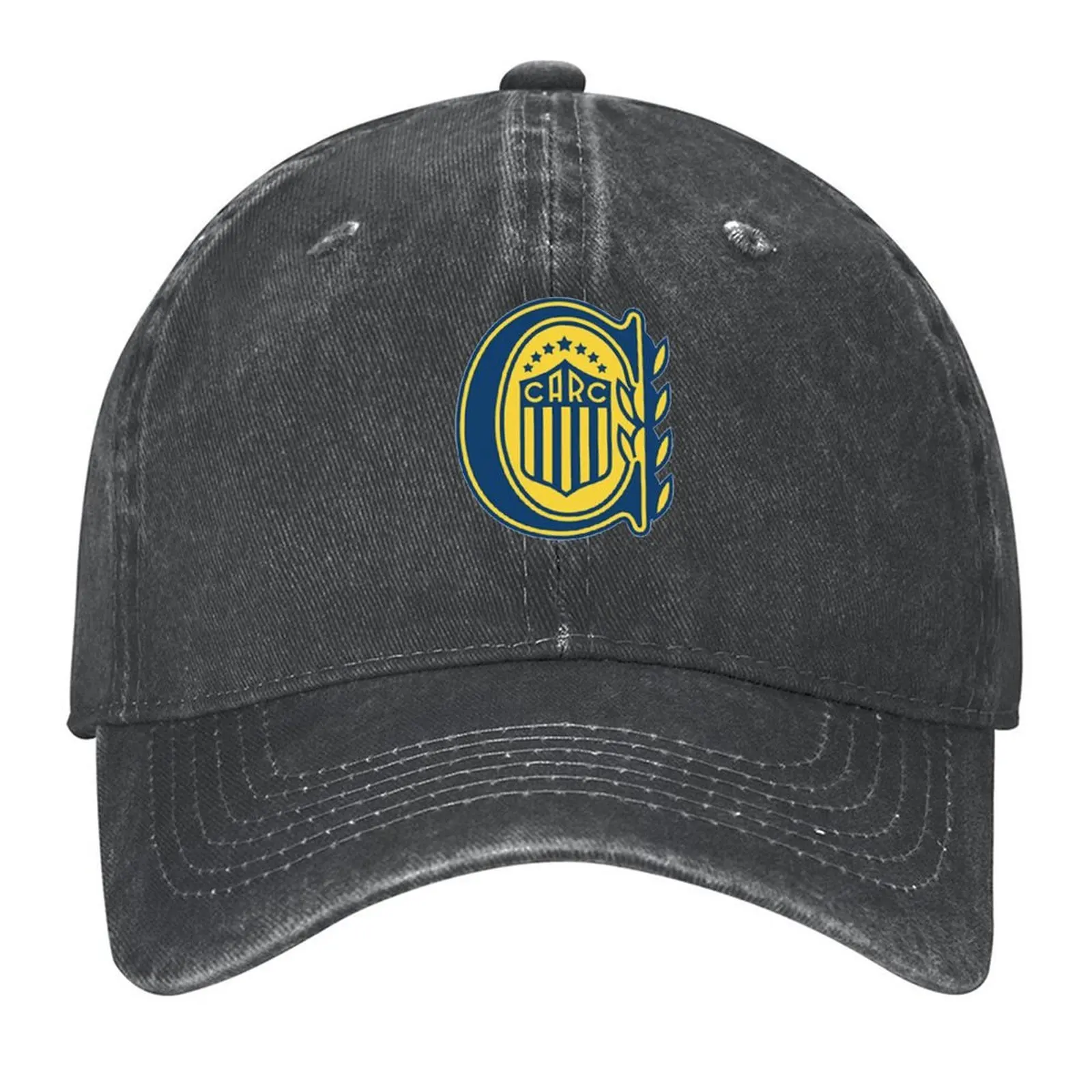 

Rosario Central Logo Baseball Cap Dropshipping summer hat Fashion Beach birthday Woman Hats Men's