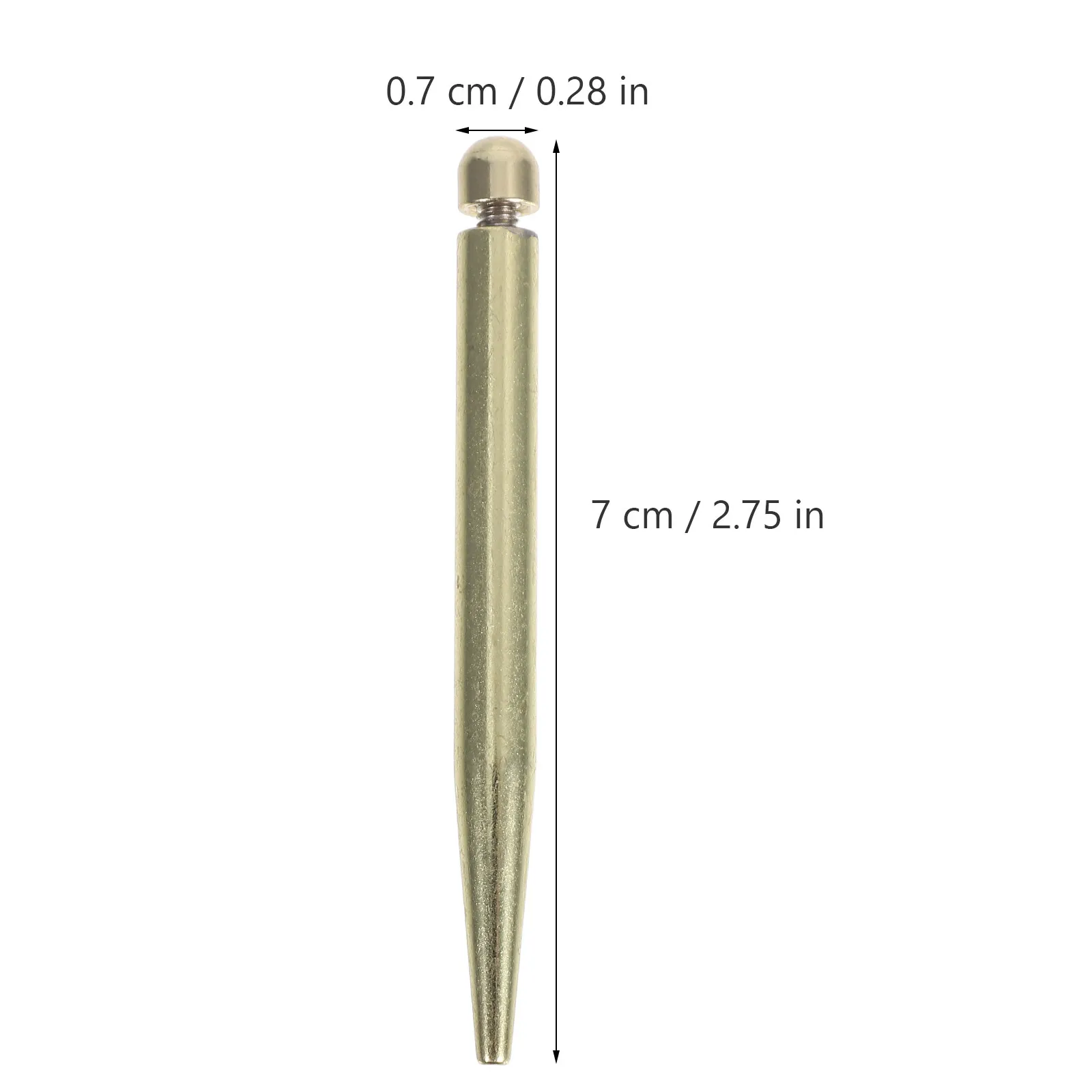 6Pcs Sleek Golden Photo Frame Standoff Screws M4 Clear Thread Design for Acrylic Frames Desktop Poster Display Elegant Mounting