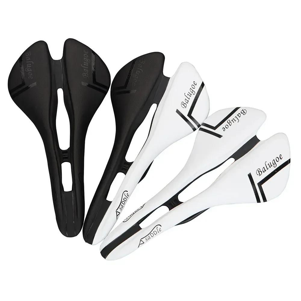 BALUGOE Race Bicycle Selle Bike Saddle Road Bicycle Saddle Mountain comfortable lightweight Soft Cycling Seat MTB Bike Saddle