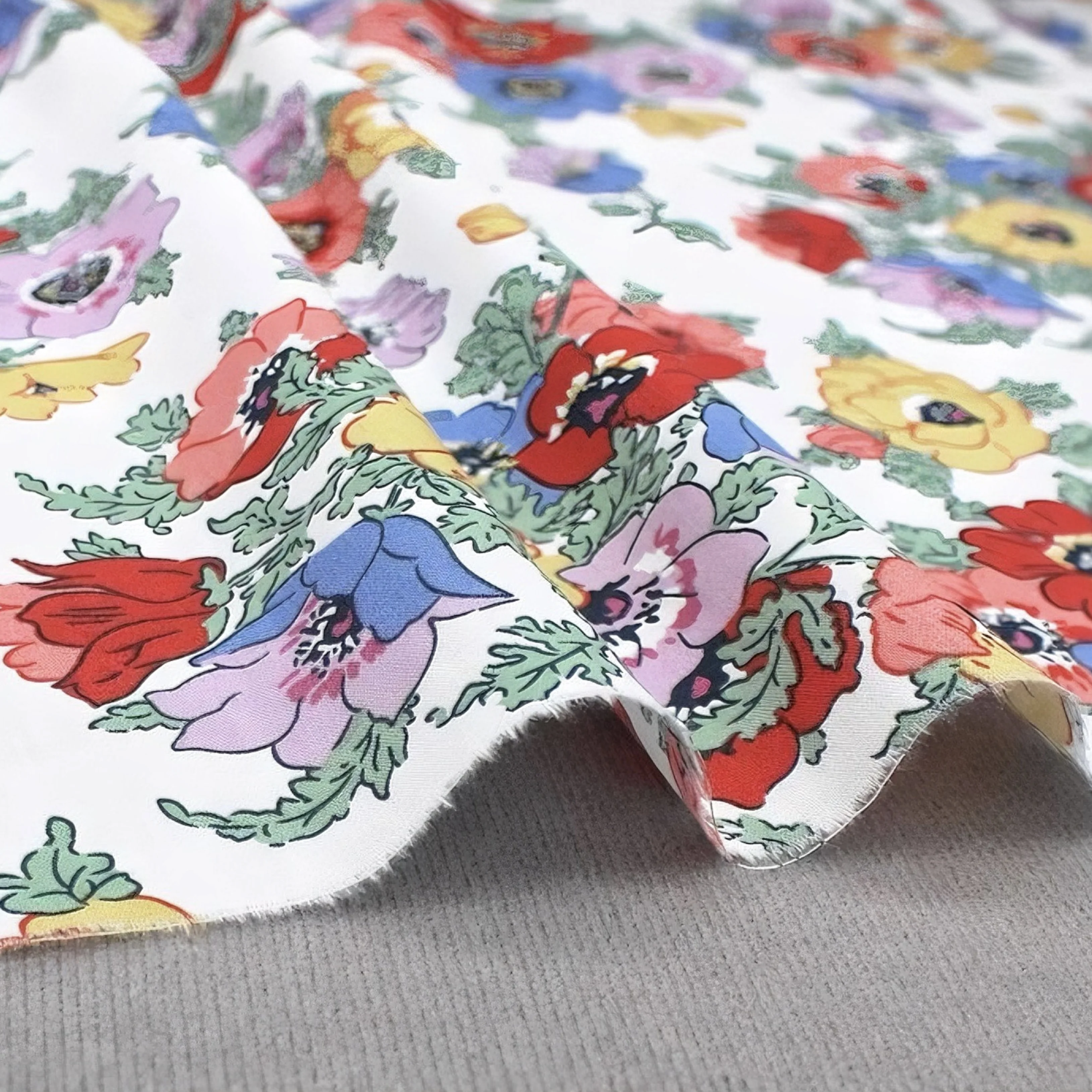 145x50 cm Tessuto floreale rurale 100% cotone Stampe in tessuto stampato Morbido e traspirante per cucito fai da te Artigianato Abito e decorazioni per la casa