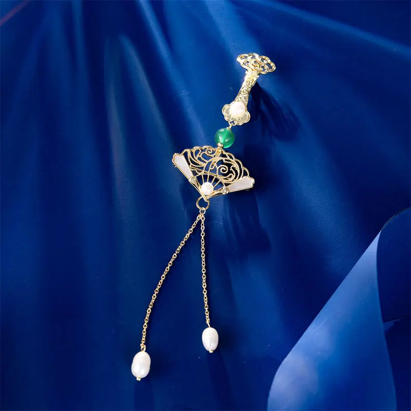 

High-end retro tassel pendants with a unique and distinctive design sense, Hanfu brooches and pins