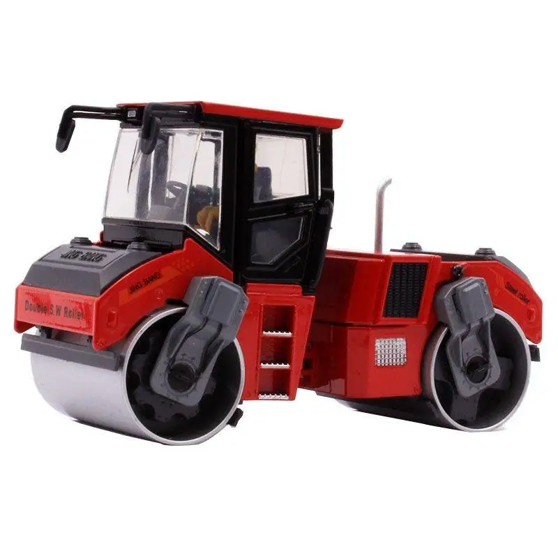 1:50 pala rullo compressore Bulldozer modello lega ingegneria modello di veicolo giocattolo in Stock ragazzi regalo B252