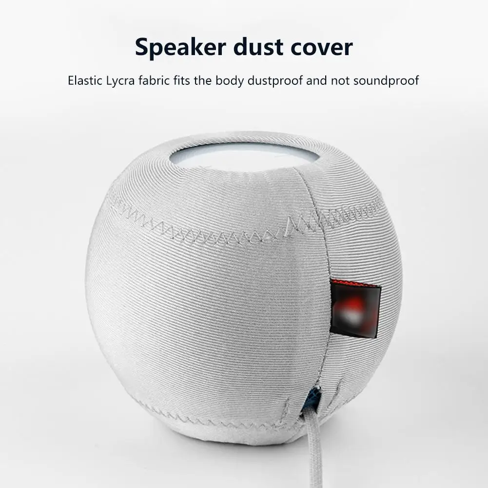 Smart Speaker Dust Cover Scratch-Proof Anti-Fall Audio Storage Protector Cover Compatible For Homepod Mini Dust Case Replacement