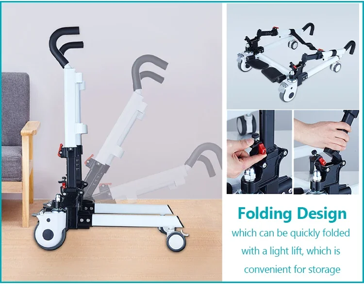 

Hot Sale with Toilet Transfer Commode Adjustable Bath Chair Hospital Nursing for Elderly and Disabled Fast delivery