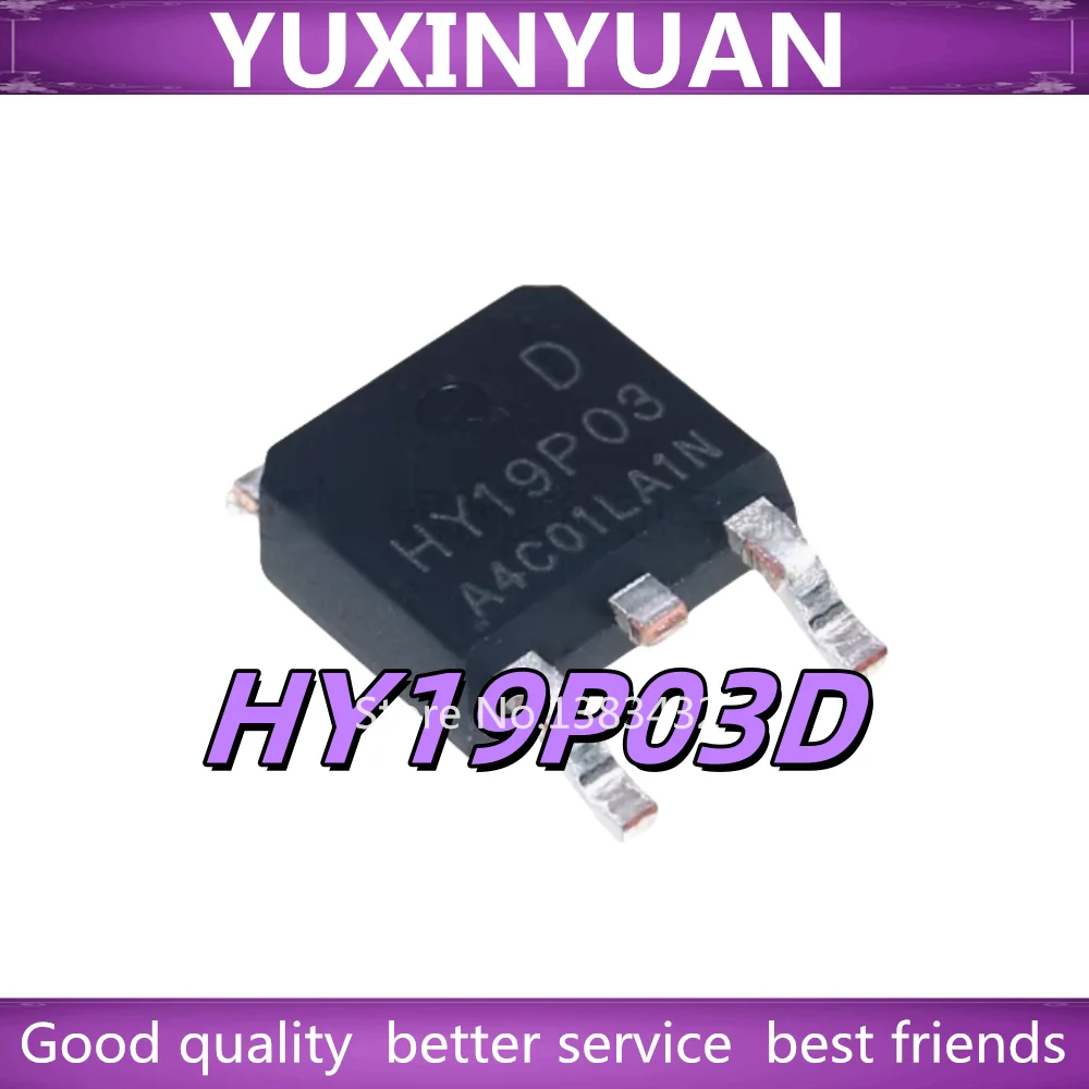 10/PCS New Original HY19P03D HY19P03 TO 252P channel 90A30V MOS field effect tube In Stock