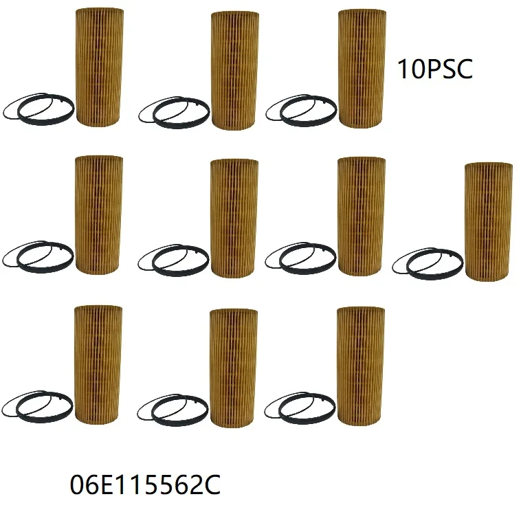 

06E115562C Auto Oil Filter Element Cleaner for Audi A6L A7 A5 A6 S5 A4L A8L Q5 SQ5 2009 2010 2011 2012 2013 2014 2015 3.0T