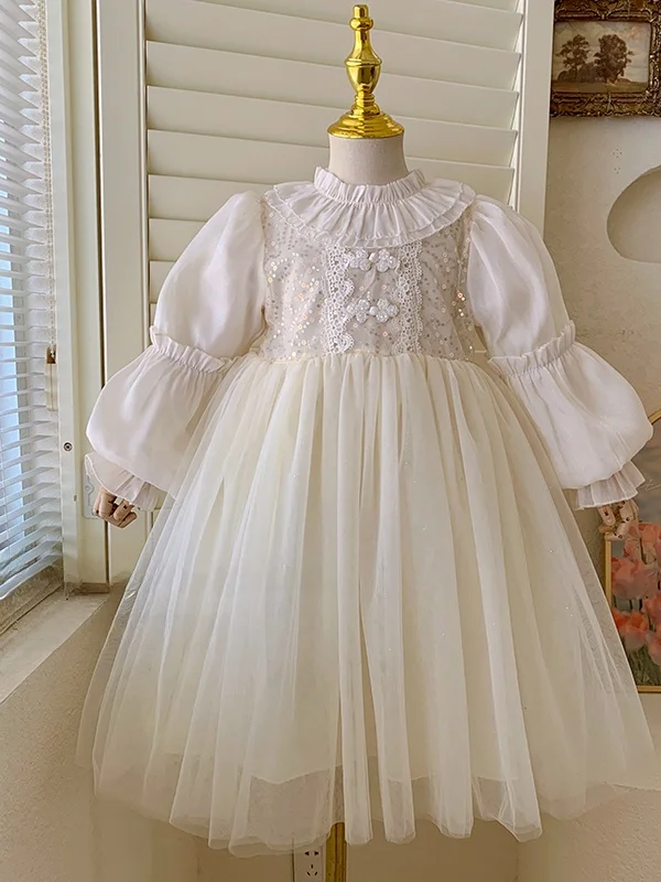 عيد ميلاد Princ Sle للفتيات الصغيرات لربيع 2025 النسخة الكورية الجديدة من Me Dr Ele And Sli #1