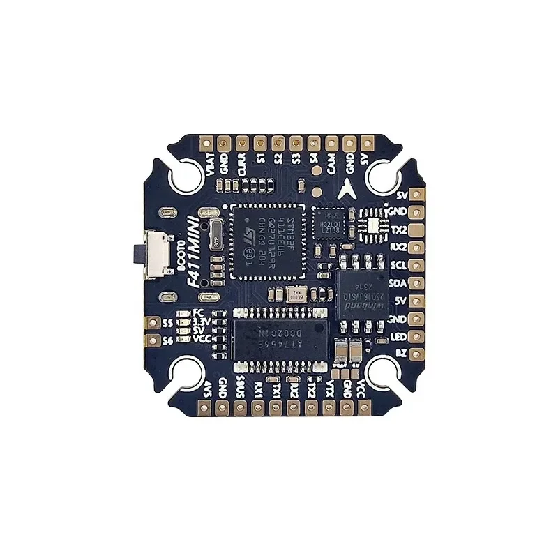 

1pcs F411 MINI Flight Control 20X20MM Barometer/ Black Box/ OSD BMI270 or MPU6500 For FPV Racing Drone