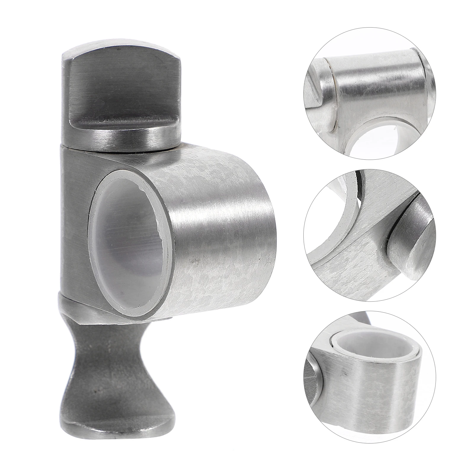 

Shower Sliding Seat Bar Holder Rod for Head Bracket Adjustable Sucker Mount Replacement Parts