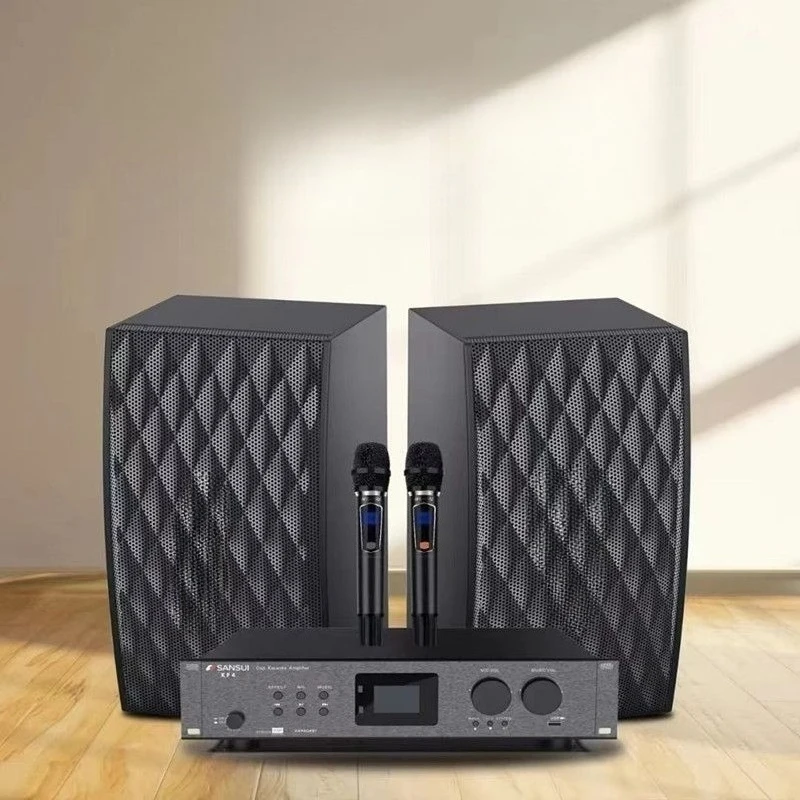 KF4 singing audio set home theater ktv jukebox all-in-one karaoke speaker