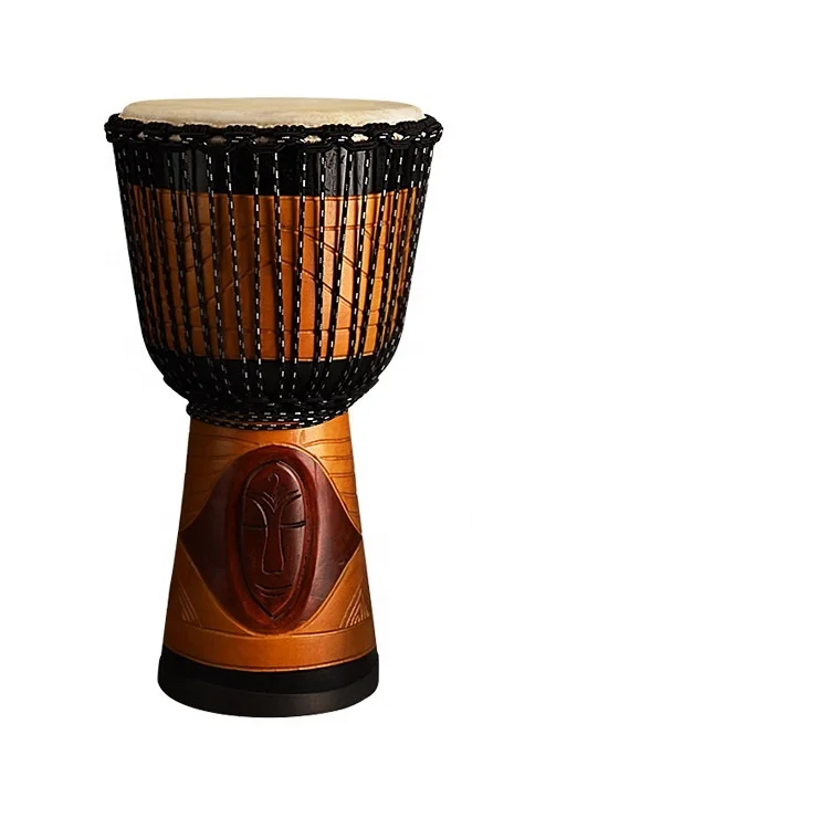 Hot-Selling hand-carved and painted professional 8/10/12/13 inch teaching high quality African drum