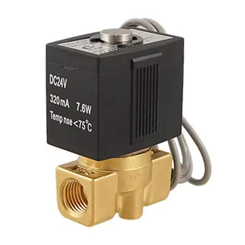 

VX2120 1/4" Thread Diameter Air Pnuematic Solenoid Valve DC24V NC 7.6W 320mA