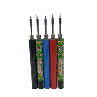 1100mAh LCD Display Battery Backwoods Electric Soldering Iron Pen LCD Display 1.8V-4.2V Type-C 510 Thread Repair Tool