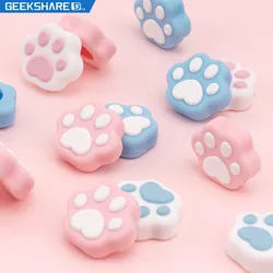 GeekShare Thumb Grip Caps Silicone Soft for Sony PS5  Controller NS Pro Joystick Caps Cute Cats Rocker Cover For PS4 Accessoires