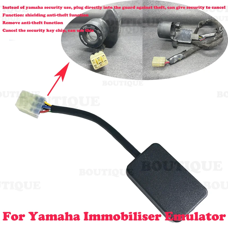 

For Yamaha Immobiliser Emulator 2002 - 2021 R1 R6 MT03 MT07 MT09 MT10 T-MAX XMAX++Immobiliser Emulator