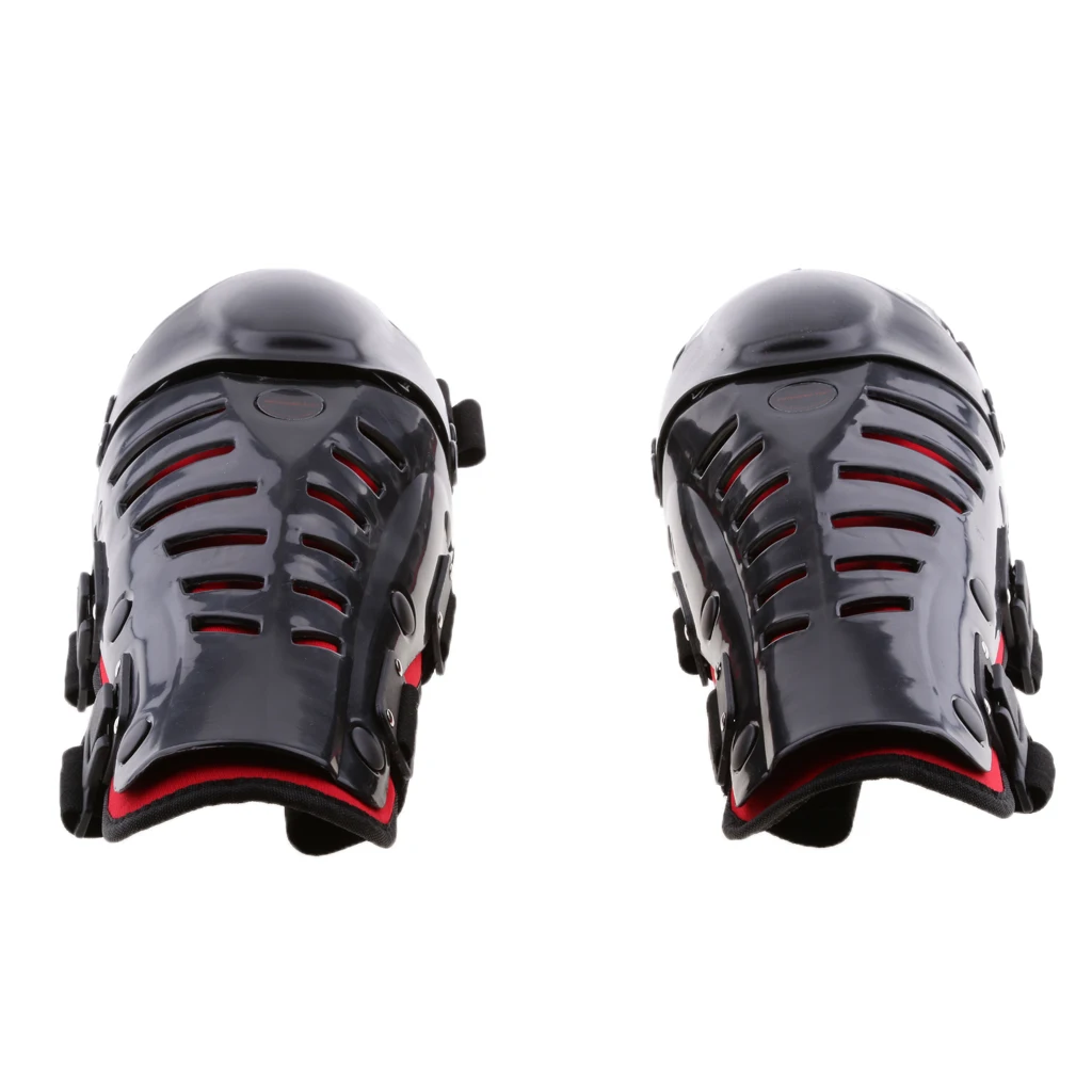 

Комплект защитных наколенников и налокотников для мотокросса с эргономичной пластиковой оболочкой, защитное снаряжение для мотоциклов, велосипедов и катания на коньках