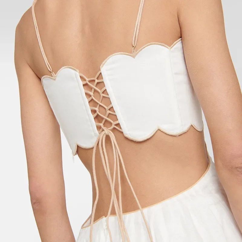 Vestido adelgazante de moda, falda fina con solapa ancha y estampado de Jacquard Simple, diseño de abanico transfronterizo europeo y americano